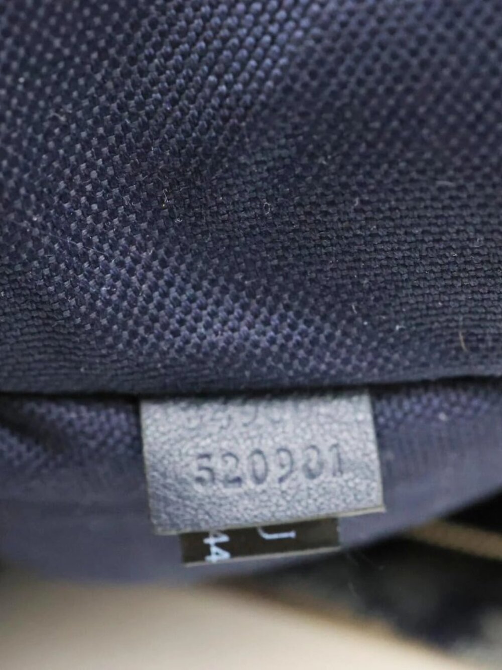 Gucci GG Denim Backpack Navy Blue 849008 - Picture 13 of 13